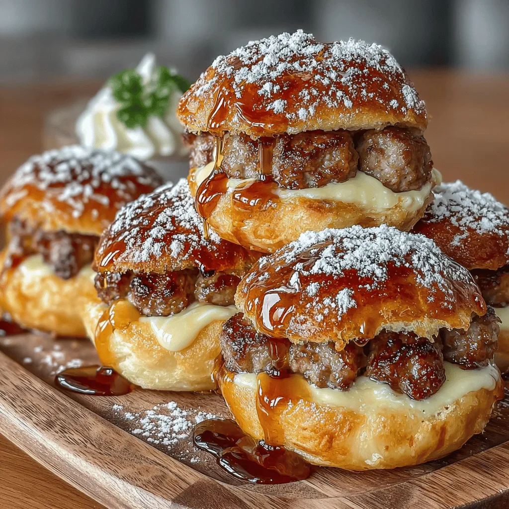 Breakfast is often heralded as the most important meal of the day, and for good reason. It sets the tone for our energy levels, mood, and productivity. As the breakfast scene continues to evolve, breakfast sliders have emerged as a popular trend, combining convenience with delightful flavors. Mini French Toast Sausage Sliders take this concept to a new level, offering a creative twist that elevates traditional breakfast components into a fun and portable treat.