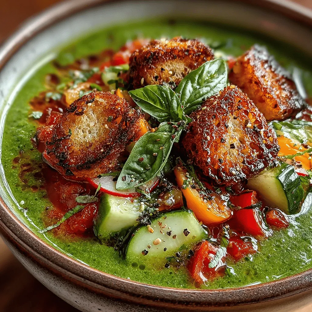 As the sun shines brighter and temperatures rise, there's nothing quite like a bowl of chilled soup to refresh your palate and nourish your body. Gazpacho, a traditional cold soup originating from Spain, embodies this seasonal approach to cuisine, offering a vibrant mix of flavors and ingredients that celebrate the best of summer produce. Known for its cooling properties and revitalizing taste, this dish is perfect for those sweltering days when a light meal is all you crave.
