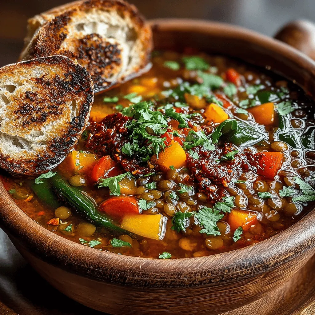 When it comes to comfort food that doesn’t compromise on nutrition, Spicy Hatch Chili Lentil Soup stands out as a vibrant and satisfying option. This hearty dish is not only packed with bold flavors but also brims with health benefits, making it a perfect choice for anyone looking to enjoy a wholesome meal. Whether you're a seasoned cook or a kitchen novice, this recipe invites you to explore the fusion of spicy Hatch green chilies with the earthy goodness of lentils, resulting in a soup that warms the soul and tantalizes the taste buds.