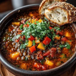 When it comes to comfort food that doesn’t compromise on nutrition, Spicy Hatch Chili Lentil Soup stands out as a vibrant and satisfying option. This hearty dish is not only packed with bold flavors but also brims with health benefits, making it a perfect choice for anyone looking to enjoy a wholesome meal. Whether you're a seasoned cook or a kitchen novice, this recipe invites you to explore the fusion of spicy Hatch green chilies with the earthy goodness of lentils, resulting in a soup that warms the soul and tantalizes the taste buds.