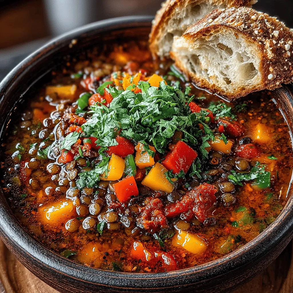 When it comes to comfort food that doesn’t compromise on nutrition, Spicy Hatch Chili Lentil Soup stands out as a vibrant and satisfying option. This hearty dish is not only packed with bold flavors but also brims with health benefits, making it a perfect choice for anyone looking to enjoy a wholesome meal. Whether you're a seasoned cook or a kitchen novice, this recipe invites you to explore the fusion of spicy Hatch green chilies with the earthy goodness of lentils, resulting in a soup that warms the soul and tantalizes the taste buds.