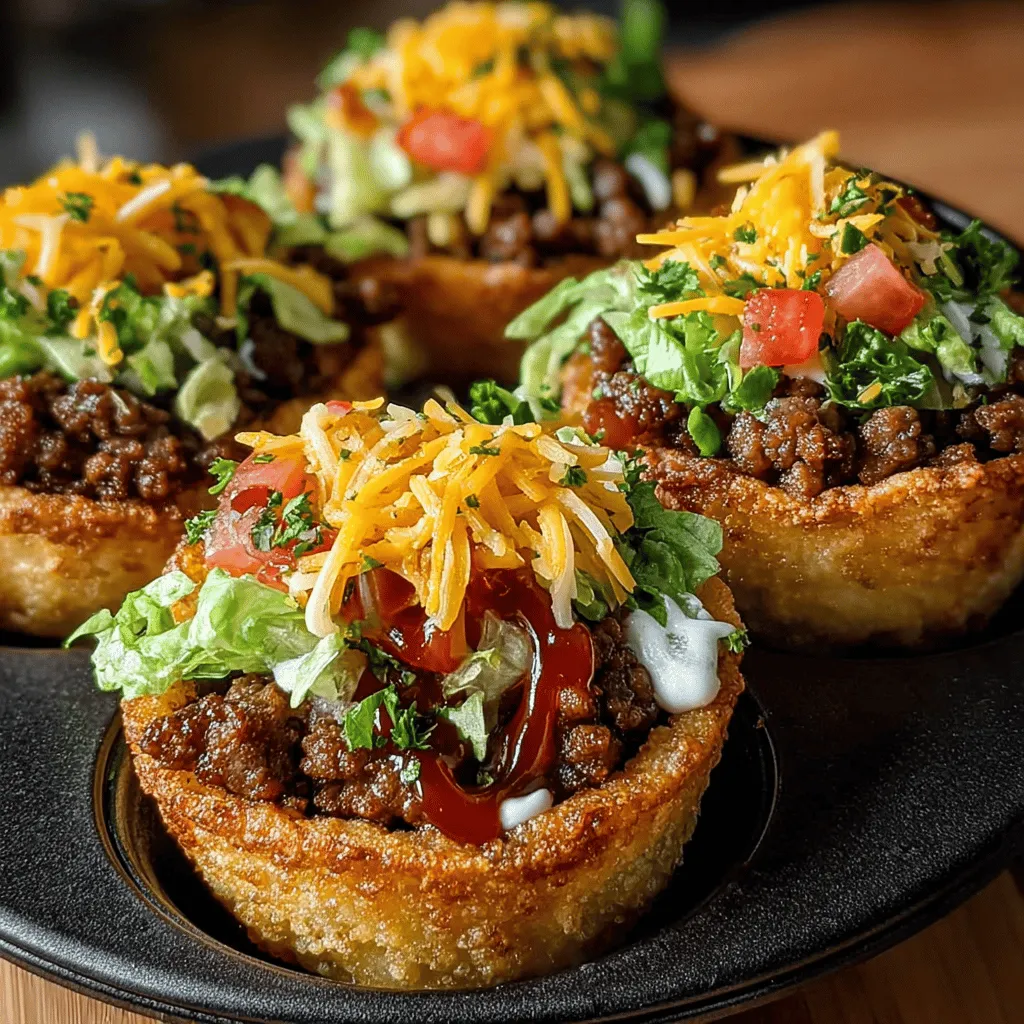 In the world of culinary creativity, few combinations ignite the imagination quite like the fusion of a cheeseburger and a taco. Enter the Mini Cheeseburger Taco Cones—a delightful and portable dish that brings together two beloved favorites in a way that is sure to please both kids and adults alike. This fun recipe not only satisfies cravings for classic flavors but also offers a unique twist that makes it perfect for gatherings, parties, or even a cozy family dinner.