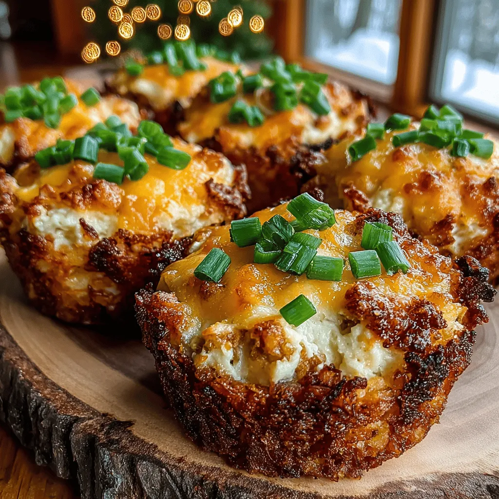 When it comes to delightful appetizers or satisfying main dishes, Mini Chicken Ranch Tater Cups are hard to beat. These bite-sized wonders combine the comforting flavors of ranch and chicken with the crispy texture of tater tots, making them a hit at any gathering. Whether you’re hosting a casual family dinner or throwing a festive party, these tater cups are sure to impress your guests with their mouthwatering flavors and fun presentation.
