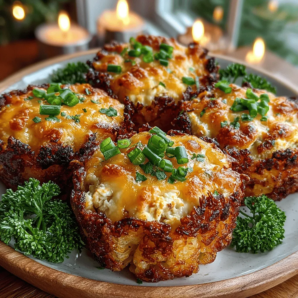 When it comes to delightful appetizers or satisfying main dishes, Mini Chicken Ranch Tater Cups are hard to beat. These bite-sized wonders combine the comforting flavors of ranch and chicken with the crispy texture of tater tots, making them a hit at any gathering. Whether you’re hosting a casual family dinner or throwing a festive party, these tater cups are sure to impress your guests with their mouthwatering flavors and fun presentation.