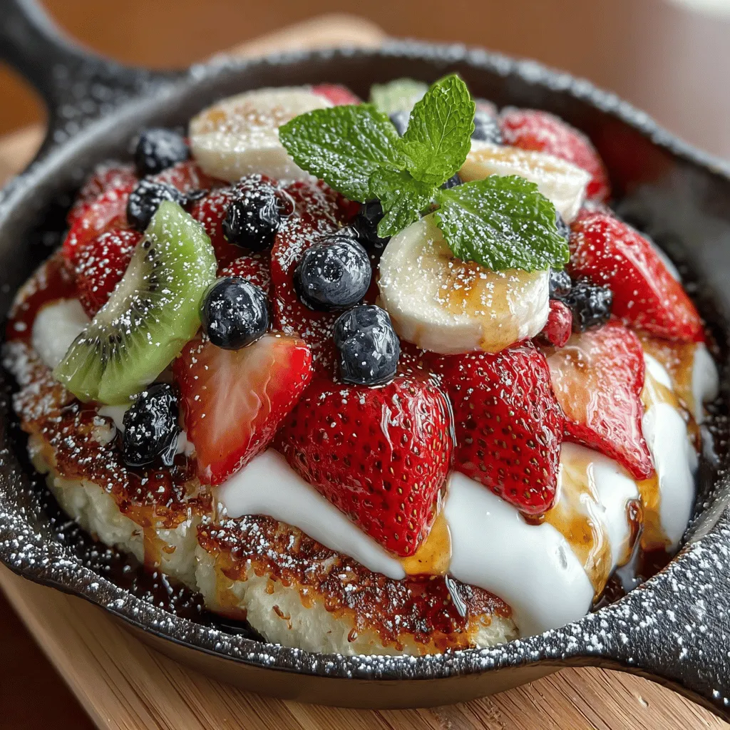 To create the Fruity Delight One-Pot Pizza, a few essential ingredients come together to achieve a harmonious balance of flavors and textures. Each component plays a vital role in crafting this delightful dessert.