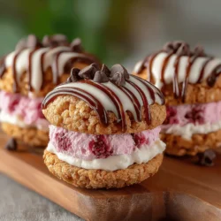 As the temperatures rise and summer beckons, nothing quite satisfies like a frozen treat. Enter the frozen yogurt sandwich, a delightful concoction that combines the rich creaminess of yogurt with the wholesome goodness of cookies. These Frozen Yogurt Raspberry Cream Sandwiches are not only a delicious way to beat the heat but also provide a guilt-free indulgence that caters to health-conscious dessert lovers.