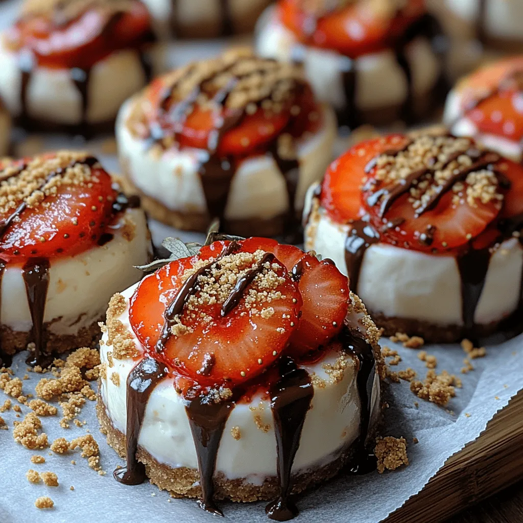 Frozen Strawberry Cheesecake Clusters are a delightful and refreshing dessert that harmoniously blends the creamy richness of cheesecake with the vibrant, sweet flavor of fresh strawberries, all enveloped in a luscious chocolate coating. This recipe is an exceptional choice for summer gatherings, birthday parties, or simply as a satisfying treat to enjoy at home. Not only do these clusters present beautifully, but they also deliver a gratifying crunch from the graham cracker crust and a burst of fruity flavor from the strawberries.