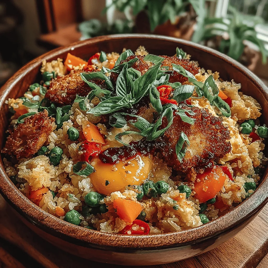 In a world where culinary creativity knows no bounds, Balsamic Vinaigrette Fried Rice stands out as a delightful and innovative dish. This recipe combines the classic comfort of fried rice with the tangy richness of balsamic vinaigrette, resulting in a vibrant and flavorful meal that is as visually appealing as it is delicious. Ideal for using up leftover rice, this dish not only satisfies your hunger but also showcases how versatile and exciting simple ingredients can be when combined with a touch of imagination.