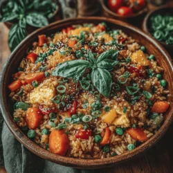 In a world where culinary creativity knows no bounds, Balsamic Vinaigrette Fried Rice stands out as a delightful and innovative dish. This recipe combines the classic comfort of fried rice with the tangy richness of balsamic vinaigrette, resulting in a vibrant and flavorful meal that is as visually appealing as it is delicious. Ideal for using up leftover rice, this dish not only satisfies your hunger but also showcases how versatile and exciting simple ingredients can be when combined with a touch of imagination.