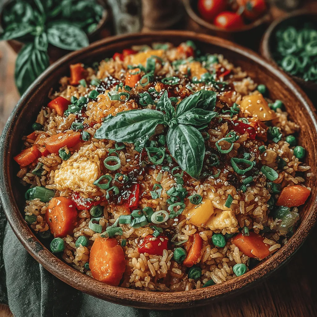 In a world where culinary creativity knows no bounds, Balsamic Vinaigrette Fried Rice stands out as a delightful and innovative dish. This recipe combines the classic comfort of fried rice with the tangy richness of balsamic vinaigrette, resulting in a vibrant and flavorful meal that is as visually appealing as it is delicious. Ideal for using up leftover rice, this dish not only satisfies your hunger but also showcases how versatile and exciting simple ingredients can be when combined with a touch of imagination.