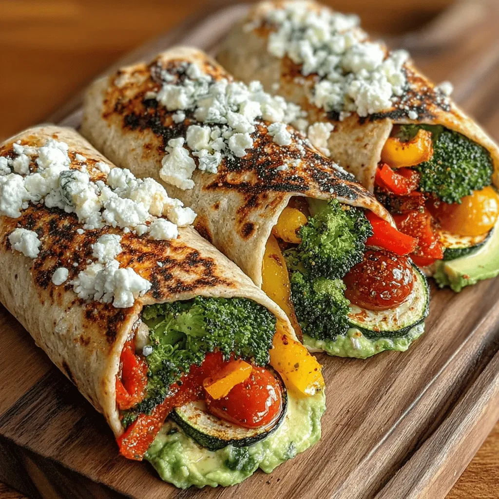 In recent years, the demand for nutritious and flavorful meals has skyrocketed, with more people seeking healthy options that do not compromise on taste. Among the myriad of culinary possibilities, Roasted Veggie and Hummus Power Wraps stand out as a vibrant and satisfying dish that beautifully encapsulates this trend. This delightful recipe marries a medley of colorful, roasted vegetables with a creamy hummus spread, all enveloped in a soft whole wheat tortilla. Not only does this dish offer a feast for the eyes, but it also promises a burst of flavors and a plethora of health benefits, making it an ideal choice for a quick lunch, a light dinner, or even a satisfying snack.