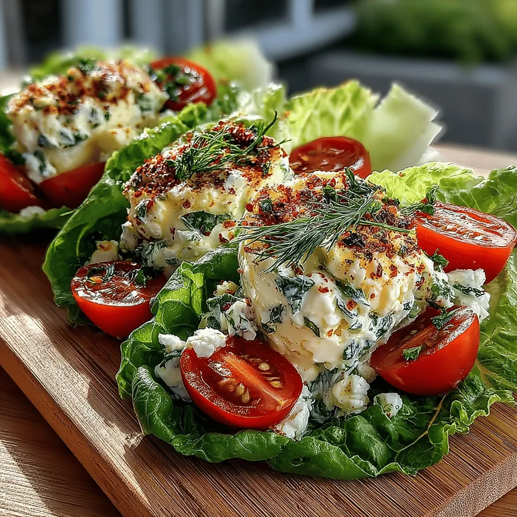 In today's fast-paced world, healthy eating has become more than just a trend; it's a lifestyle choice embraced by many. As people become increasingly aware of the benefits of mindful eating, recipes that offer both nutrition and taste are in high demand. Among the myriad of options available, lettuce wraps have gained immense popularity as a low-carb alternative to traditional sandwiches. Not only do they provide a crunchy, refreshing texture, but they also serve as a versatile base for a variety of delicious fillings. One such delightful concoction is the Crisp Cucumber & Creamy Egg Salad Lettuce Wraps—a dish that perfectly marries the crispness of fresh cucumbers with the rich creaminess of egg salad.