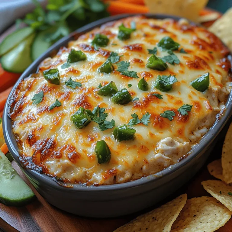 Dips have become a staple at social gatherings, parties, and casual get-togethers, serving as the ultimate crowd-pleaser. They are not only easy to prepare but also an excellent way to engage guests in a shared culinary experience. From classic guacamole to zesty salsa, the variety of dips available is endless. Among these, the Hatch Green Chili Chicken Dip Delight stands out, offering a perfect blend of creamy texture and spicy flavor that excites the palate and keeps guests coming back for more.