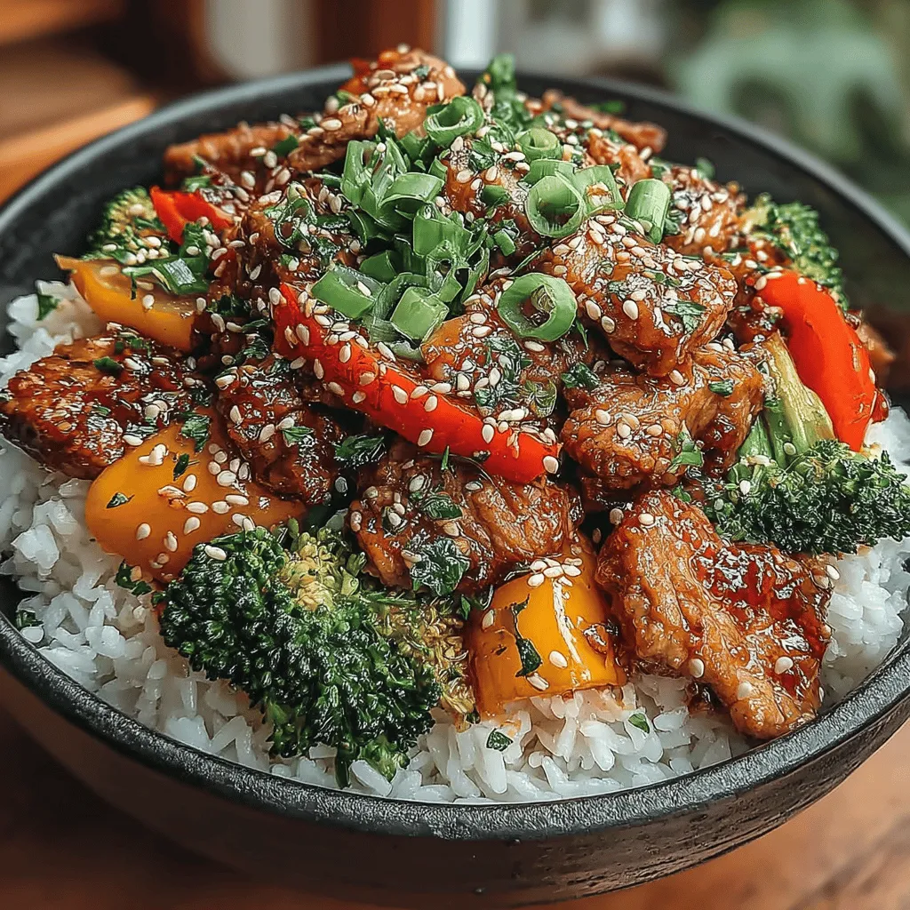 In today's fast-paced world, the challenge of preparing a meal that is both nutritious and visually appealing can often feel overwhelming. With busy schedules and the multitude of dietary options available, many home cooks seek recipes that tick all the boxes: quick to prepare, healthy, and delicious. The Colorful Broccoli Chicken Rice Bowls emerge as an ideal solution, combining vibrant vegetables, tender chicken, and fluffy jasmine rice into one satisfying dish. Not only are these bowls a feast for the eyes, but they also pack a punch in terms of nutrients and flavor.
