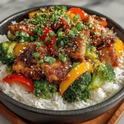 In today's fast-paced world, the challenge of preparing a meal that is both nutritious and visually appealing can often feel overwhelming. With busy schedules and the multitude of dietary options available, many home cooks seek recipes that tick all the boxes: quick to prepare, healthy, and delicious. The Colorful Broccoli Chicken Rice Bowls emerge as an ideal solution, combining vibrant vegetables, tender chicken, and fluffy jasmine rice into one satisfying dish. Not only are these bowls a feast for the eyes, but they also pack a punch in terms of nutrients and flavor.