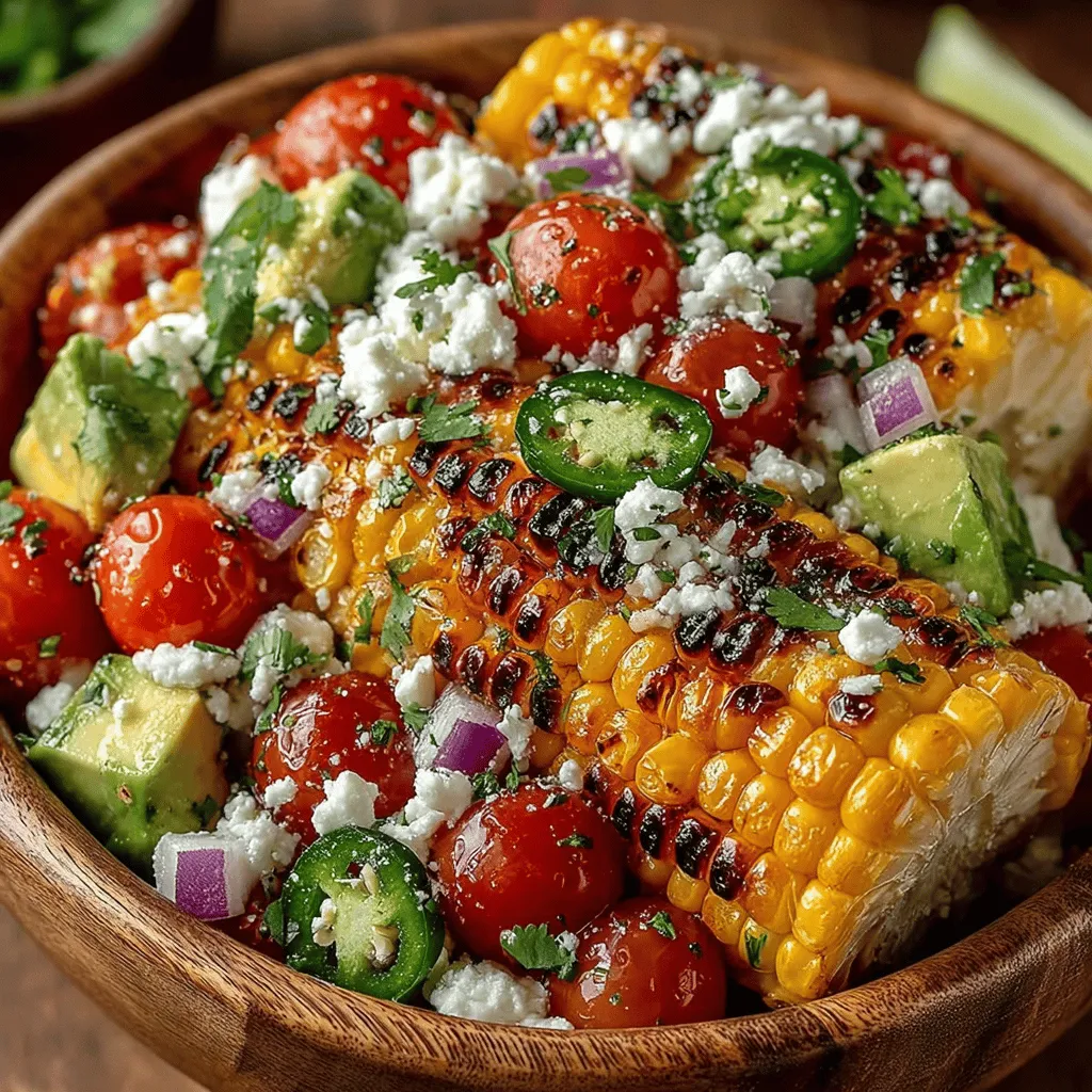 As summer beckons with its warm embrace, the need for refreshing, vibrant dishes becomes paramount. One such dish that embodies the essence of the season is the Grilled Corn Avocado Feta Salad. This delightful salad artfully marries the sweetness of grilled corn with the creamy richness of ripe avocados and the tangy bite of feta cheese, resulting in a flavor profile that is both harmonious and invigorating. Ideal for a variety of occasions—from lively backyard barbecues to casual weeknight dinners—this salad is a celebration of fresh, wholesome ingredients that are sure to impress family and friends alike.