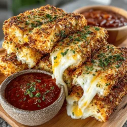 If you’re on the hunt for a quick and delicious snack that pleases a crowd, look no further than Cheesy Crunch Sticks. This delightful recipe combines the irresistible allure of melted cheese with the satisfying crunch of perfectly baked bread, making it an ideal treat for any occasion. Whether you’re hosting a gathering, enjoying a cozy movie night at home, or simply in need of a speedy meal, these cheesy sticks offer both convenience and flavor in every bite.