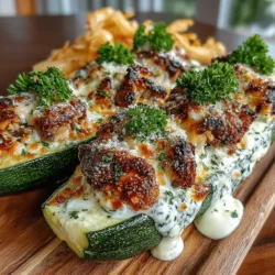 In the realm of comforting and satisfying meals, Creamy Chicken Alfredo Stuffed Zucchini Boats offer a delightful twist on a classic dish. This innovative recipe fuses tender zucchini with a rich and creamy chicken Alfredo filling, creating a perfect choice for a hearty dinner or an impressive appetizer. As culinary enthusiasts increasingly seek out lighter alternatives to traditional pasta dishes, these stuffed zucchini boats are an excellent option that doesn't compromise on flavor. Packed with nutrients and indulgent taste, this dish caters to both health-conscious individuals and food lovers alike. In this article, we will delve into the ingredients, step-by-step preparation, nutritional benefits, and more to help you create this culinary masterpiece.