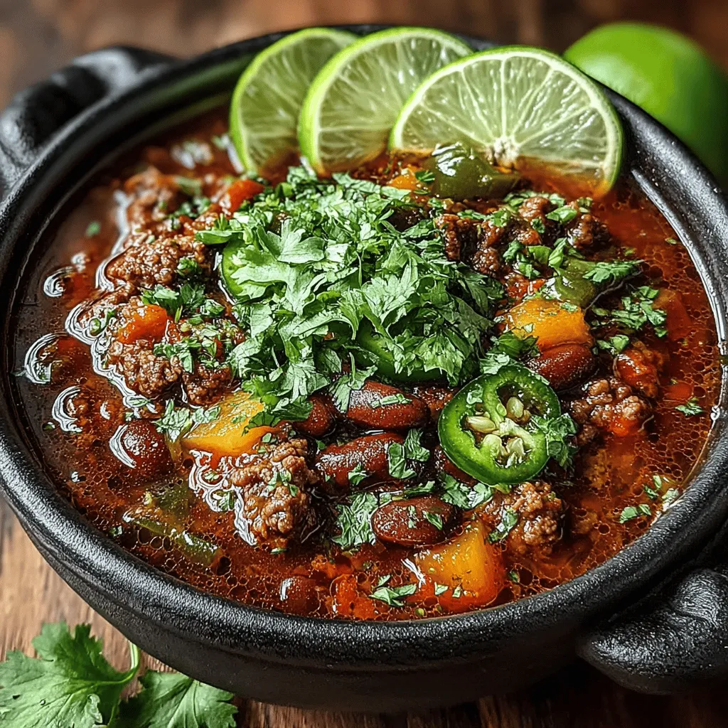 Chili is a dish that transcends borders and cultures, celebrated for its warm, comforting nature and robust flavors. Whether served at a family gathering, a cozy night in, or a tailgate party, chili holds a special place in the hearts of many. Among the myriad of chili recipes available, the Smoky Hatch Chili & Beef Crockpot Chili stands out as a unique and flavorful option that showcases the vibrant essence of its key ingredients while also embracing the ease of slow cooking.