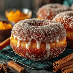 When preparing your Spiced Pumpkin Bliss Donuts, it’s essential to mix your dry ingredients together before introducing them to the wet mixture. This fundamental step ensures an even distribution of leavening agents, spices, and other dry components throughout your batter. To achieve a perfectly blended donut batter, follow these steps: