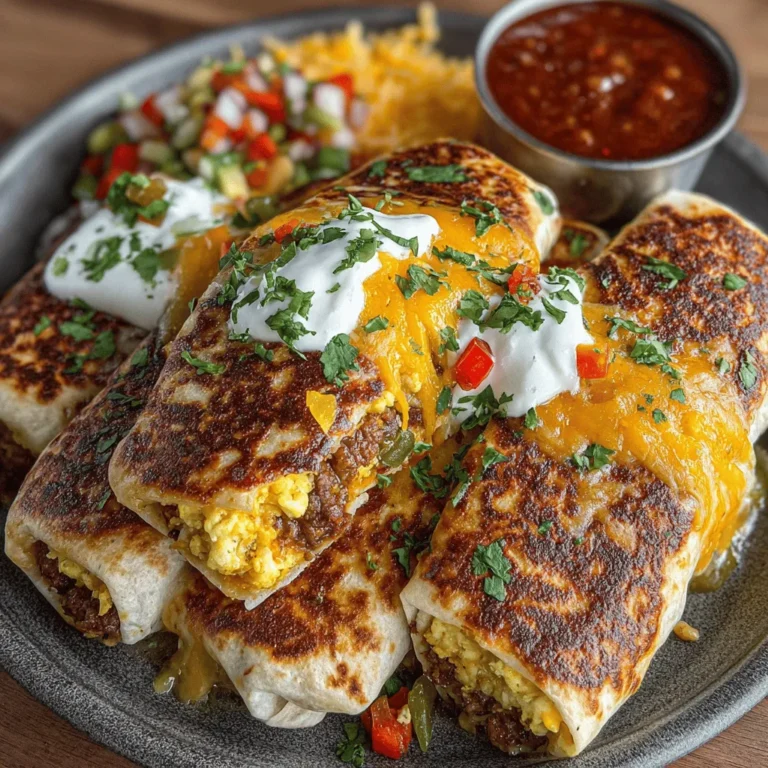 There’s something undeniably satisfying about starting your day with a breakfast burrito. Loaded with an array of flavors and textures, breakfast burritos are the epitome of a hearty morning meal. They offer a perfect combination of convenience and deliciousness, making them an ideal choice for busy mornings or leisurely weekend brunches. Among the many variations of this beloved dish, the Spicy Sunrise Green Chili Egg Breakfast Burritos stand out with their unique blend of spices and creamy goodness. These burritos are not just a feast for the palate; they also cater to a range of taste preferences, striking a delightful balance between mild and bold flavors.